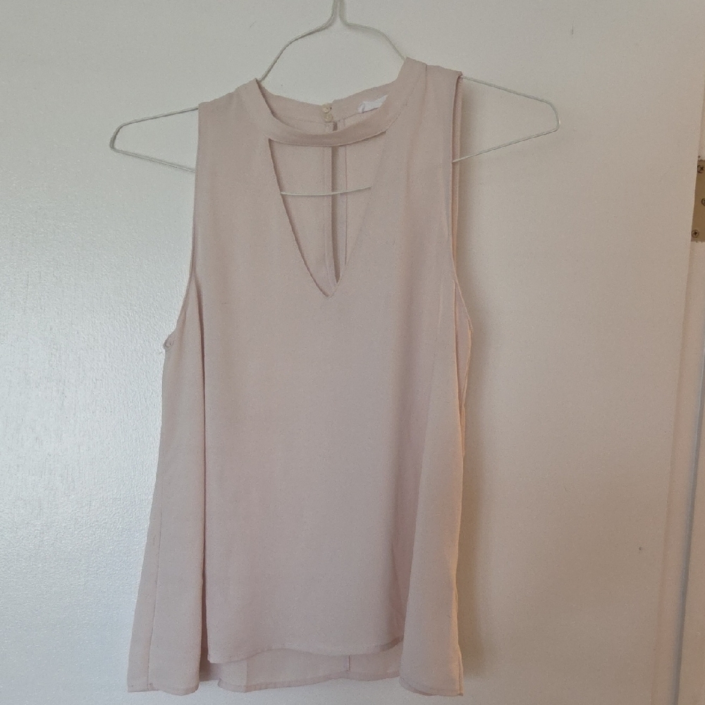 Elegant Cream Sleeveless Top | Lush